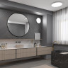 Светильник накладной NOVOTECH OVER 359209 NT23 326 IP43 LED 36W 170-265V 3240Лм 3000-6000диммируемый с датчиком движения,пульт ДУ в комплекте черный NV-359209